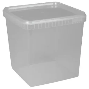 Condi btte 20x20x19cm 5 l, 5000 ml klar PP 1-rums 42 stk