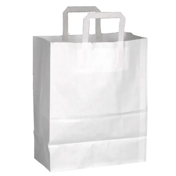 Brepose 32x17x40cm 26 l, 70 g/m2 hvid, papir m/hank 225stk