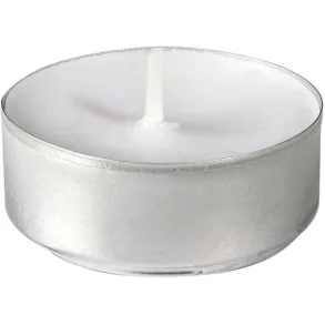 Fyrfadslys, hvid, 4 timer 39mm    10 x 100stk