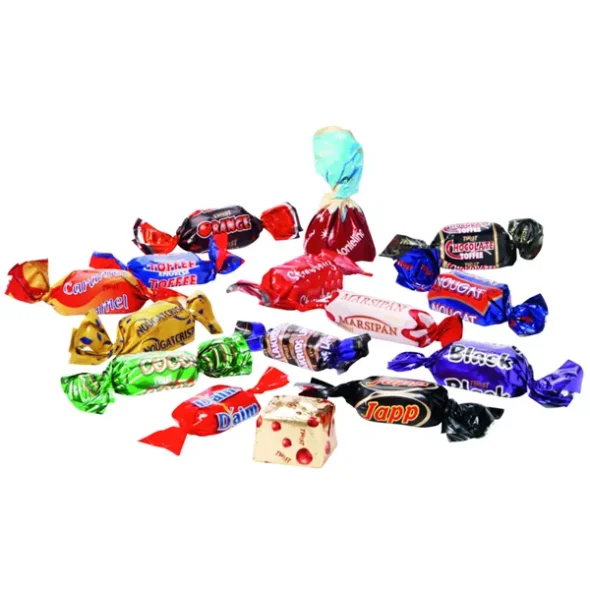 Chokolade, Twist, bulk pack, 5 kg, ca. 71 stk x 10pakker