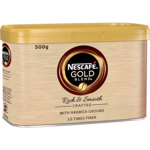 Nescaf Gold blend instant kaffe, 500g, 6 stk/krt