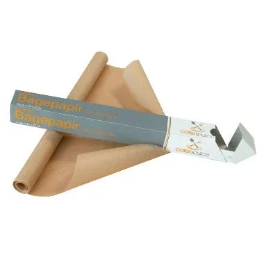 Bagepapir L10mxB38cm Papir Med Silikone Ubleget 30rl/kolli