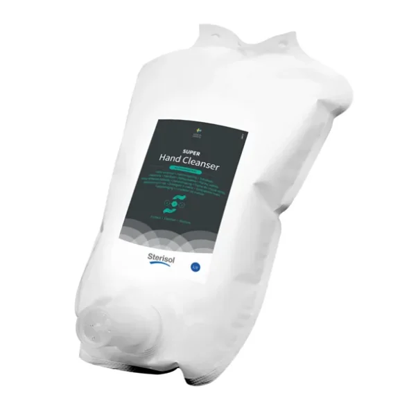 Hndrens, Sterisol Super Plus 2500 ml hvid med parfume 2stk