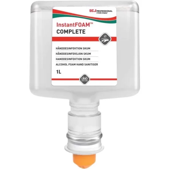 Deb InstantFOAM skumdesinfektion Touchfree 1 liter