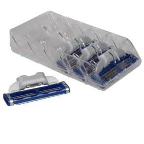 Barberblade, Gillette Mach3 Turbo, bl, 4 stk/pak