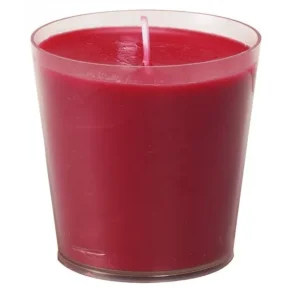 Lys Switch & Shine refil 30timer, 6,5cm Bordeaux 12 stk