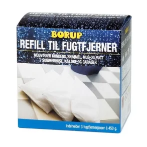 Borup Fugtfjerner, Refill 3x450g