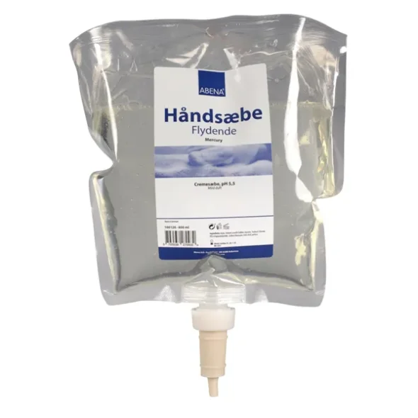 Refill Cremesbe Mercury, uden farve med parfume, 6x1000 ml