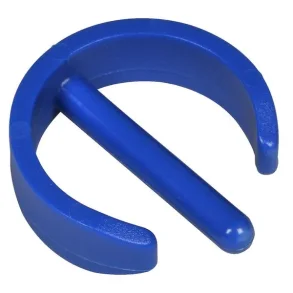 Clips til fremfrer, bl, plast