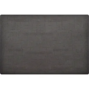 Silikone dkkeserviet 35x45 cm - Sort 5 x 6 stk