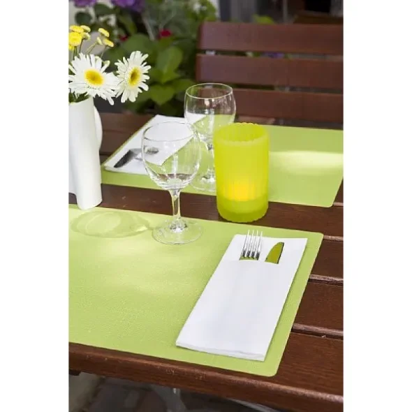 Silikone dkkeserviet 35x45 cm - Kiwi 5 x 6 stk