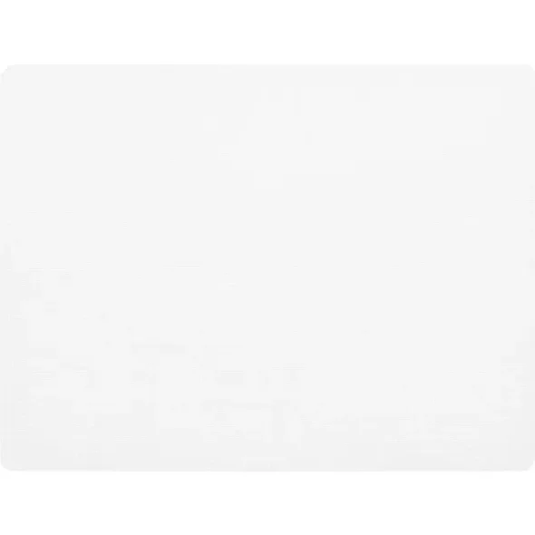 Silikone dkkeserviet 35 x 45 cm - hvid 5 x 6 stk