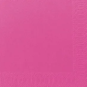Duni Servietter 1/4 Fuchsia 3-lags 40x40 cm 1000stk