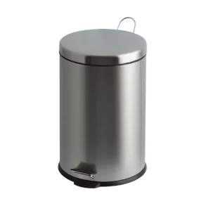 Pedalspand, EKO, stl mat, stl, 30 l, med inderspand i plast