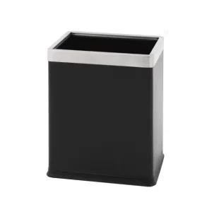 Papirkurv, sort, 10 l