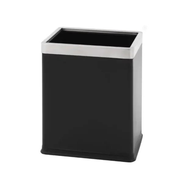 Papirkurv, sort, 10 l