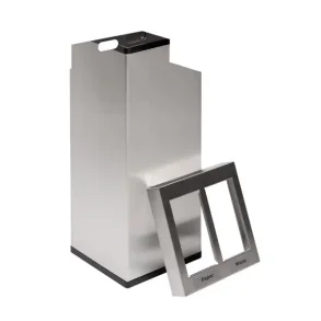 Affaldsspand, Inderspand i metal, brandsikker, mat, 110 l (52,5 / 52,5)