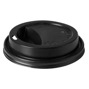 Lg, sort plastik passer til Coffee Quick kop 350ml 1000 stk