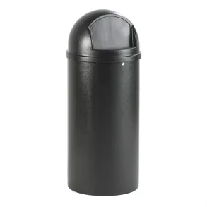 Affaldsspand, Rubbermaid Marshal, sort, plast, 57 l