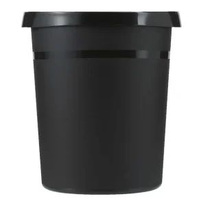 Papirkurv, 18 l, sort, kildesortering mulig 