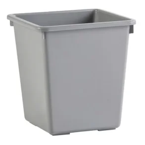 Papirkurv, 27 l, gr Plast B:34cm H:36cm