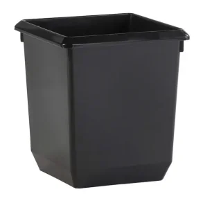 Papirkurv Sort 21L, B:28 x H:31cm