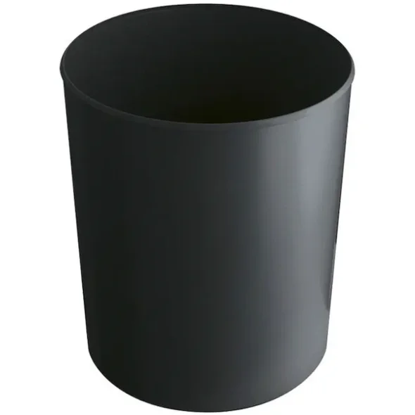 Papirkurv, Rubbermaid, 13 l, sort, brandhmmende
