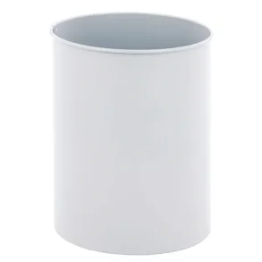 Papirkurv, 30 l, gr Metal  H:43,5cm 33,5cm