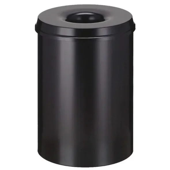 Affaldsspand Brandhmmende 30L, Sort
