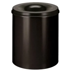 Affaldsspand Brandhmmende 80 l, sort