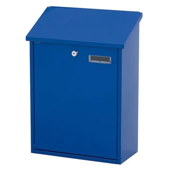 Postkasse, Toledon, 12x27x40cm, bl