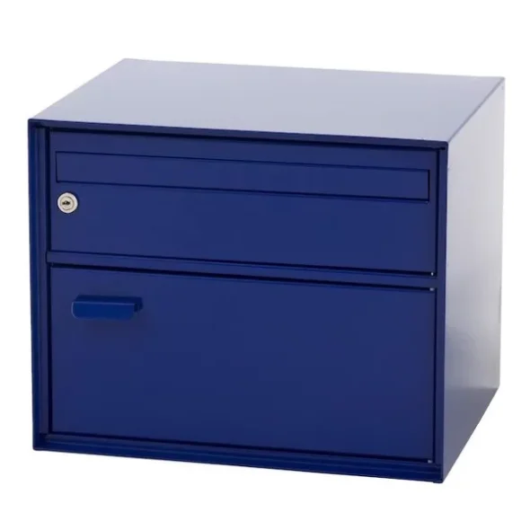Postkasse, 31x39x32cm, bl