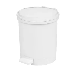 Pedalspand, 3 l, hvid, Plast