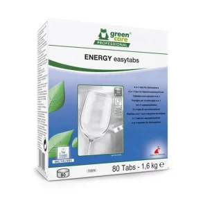 Opvasketabs Green Care Energy 4 i 1, uden klor, farve og parfume 85 stk eu ecolabel
