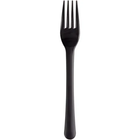 Flergangsgaffel, Gastro, 18cm, koksgr, PP 50 stk