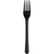 Flergangsgaffel, Gastro, 18cm, koksgr�, PP 50 stk