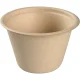 Portionsb�ger, Cater-Line, 4,8cm, �7,5cm, 120 ml, nature, bagasse, 4 oz 2000stk/kolli