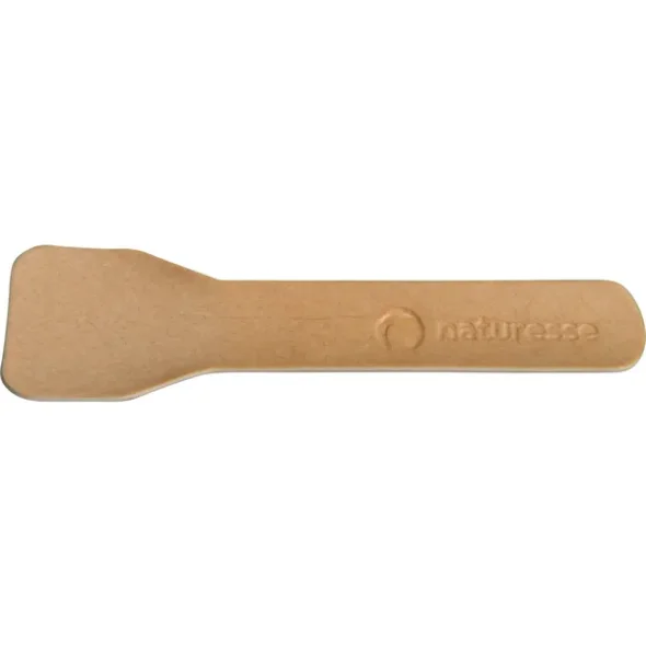 Isspade, Naturesse, 9,5cm, brun, papir