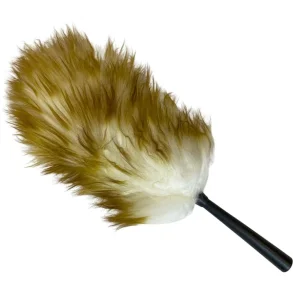 Afstverhoved, 46cm, brun, uld passer til unger stnger