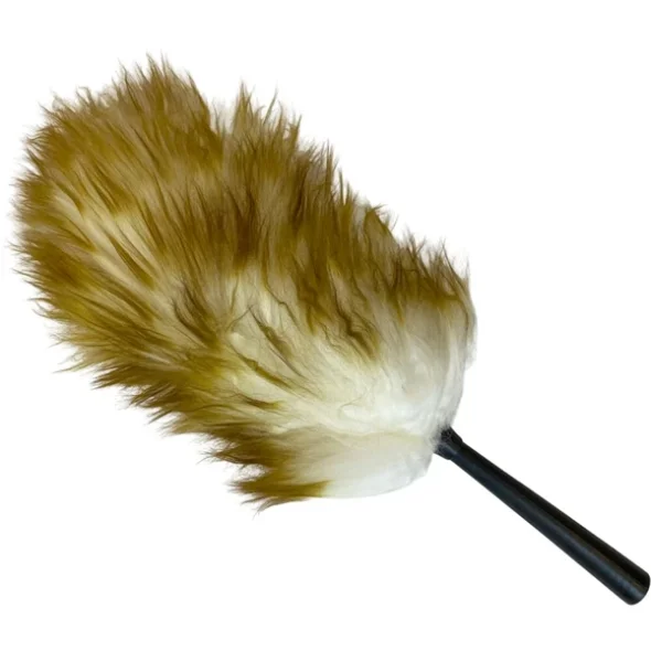 Afstverhoved, 46cm, brun, uld passer til unger stnger