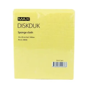 Activa Wettex klude Gul 10stk/pak