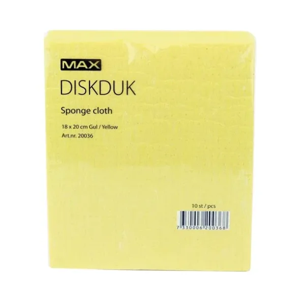 Activa Wettex klude Gul 10stk/pak