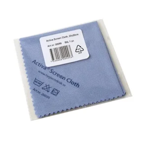 Skrm klud 20x20 cm bl