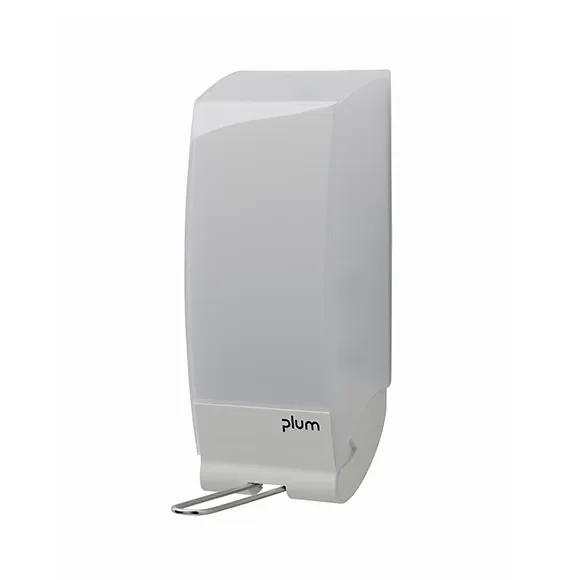 CombiPlum Dispenser 1 L Transparent hvid m/albuebetjening