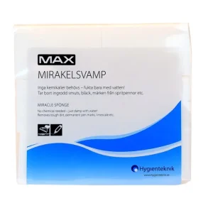 MAX Melaminsvamp HVIDE 6stk/pak