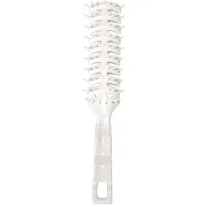 Hrbrste, 20cm, hvid 10  stk