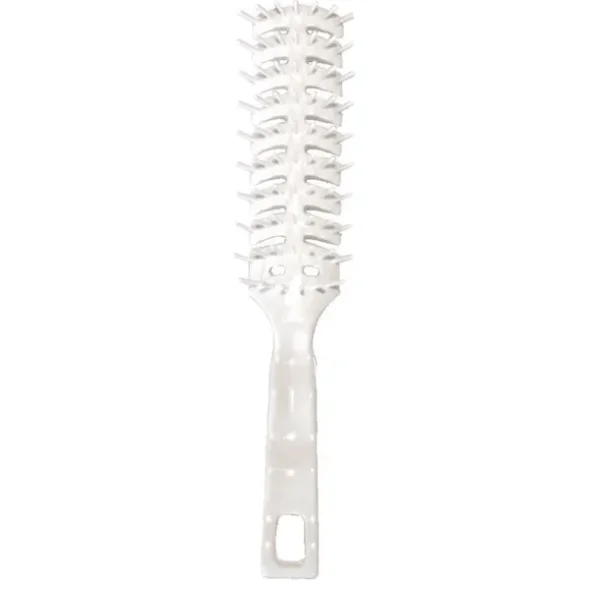 Hrbrste, 20cm, hvid 10  stk