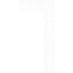 Duni Tissue Serviet 2 lags 1/8fold Hvid 33x33 1200 stk