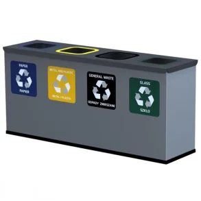 Eco Station mini med 4 spande