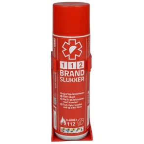 112 Brandslukker, 400 ml, inkl holder